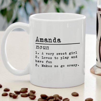 Personalised Classic Definition Mug Photo 2