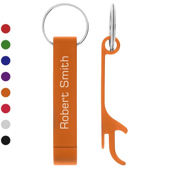 Engraved Bottle Opener Keyring