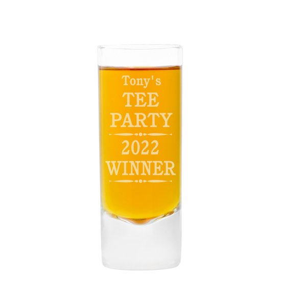 Engraved Shot Glasses - Pack of 10 : Free Delivery