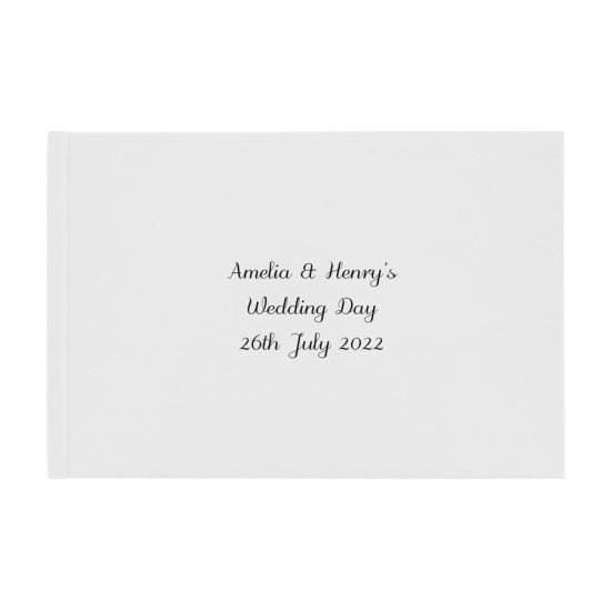 Personalised Guest Book