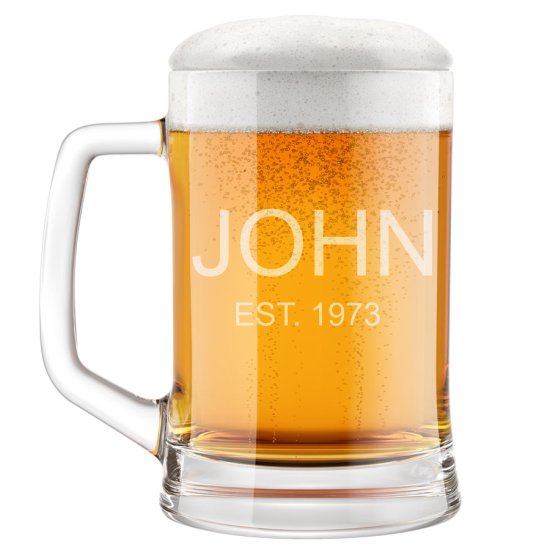 Personalised Beer Tankard - Any Name