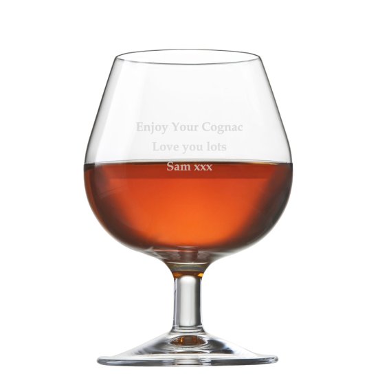 Personalised Brandy Glass