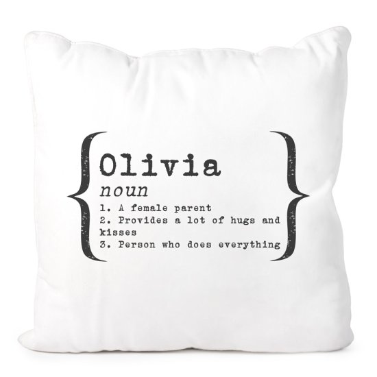 Personalised Definition Cushion Cover