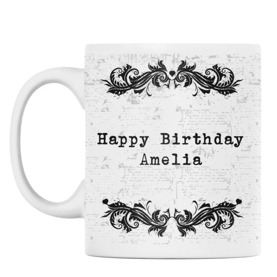 Personalised Vintage Mug