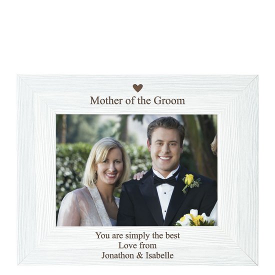 Personalised Vintage Photo Frame - Wedding Parents