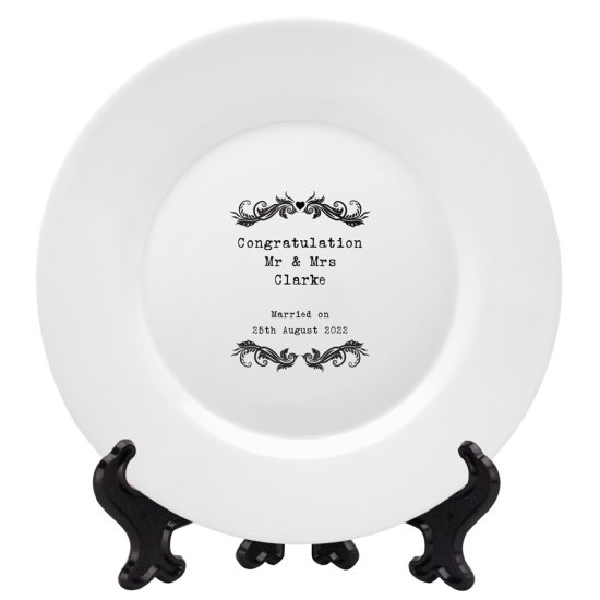 Personalised Vintage Plate