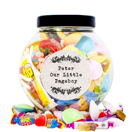 Personalised Vintage Sweet Jar