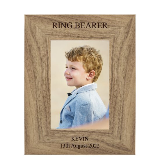 Personalised Wedding Photo Frame - Page Boy & Flower Girl