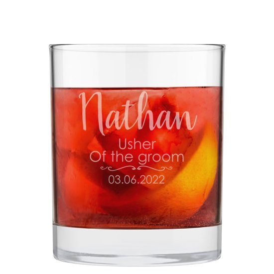 Wedding Male Engraved Tumbler