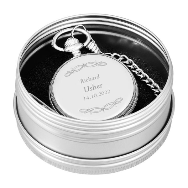 Engraved watch hotsell wedding gift
