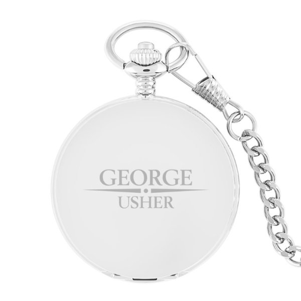 Heritage Wedding Engraved Pocket Watch