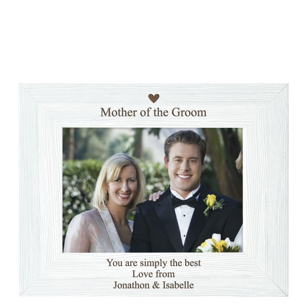 Mother of the groom photo frame discount