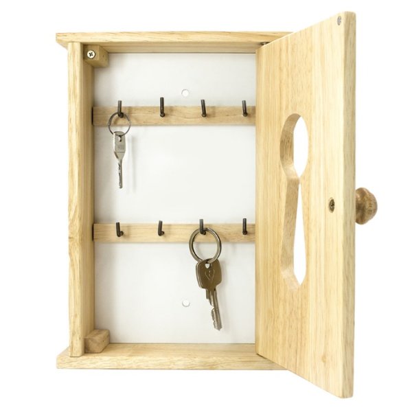 Wooden key sales box for home