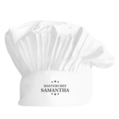 Personalised Chef's Hat - Star Chef
