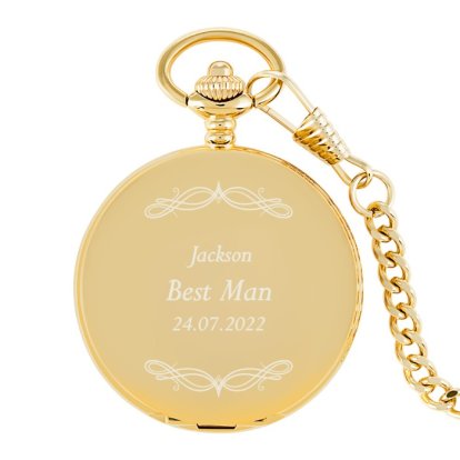Personalised Classic Fob Pocket Watch