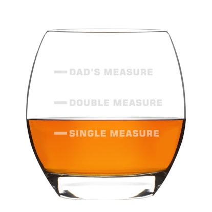 Personalised Old Fashioned Tumbler - My Measure