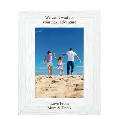 Personalised Vintage Photo Frame - Any Message