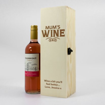 Personalised Wine Box 
