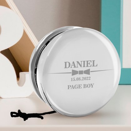 Engraved YoYo - Classic Bow Tie