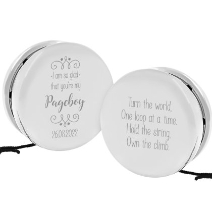 I Am So Glad That You’re My... Engraved Yo-Yo