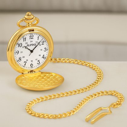 Personalised Fob Pocket Watch - Until The End of Time Photo 4
