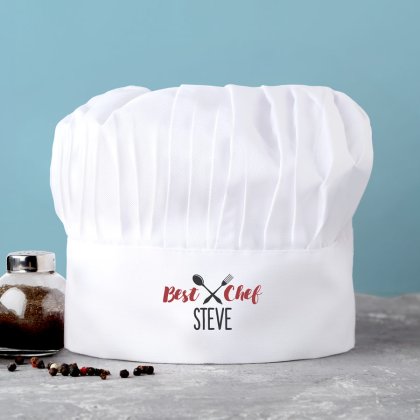 Personalised Chef's Hat - Best Chef