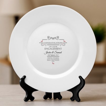Personalised Congratulations Plate
