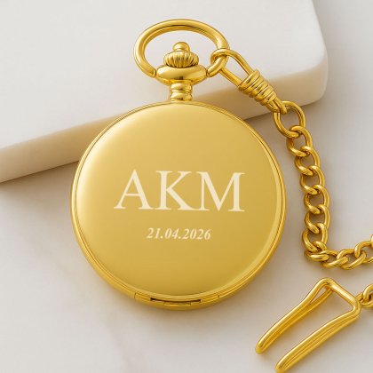 Personalised Fob Pocket Watch