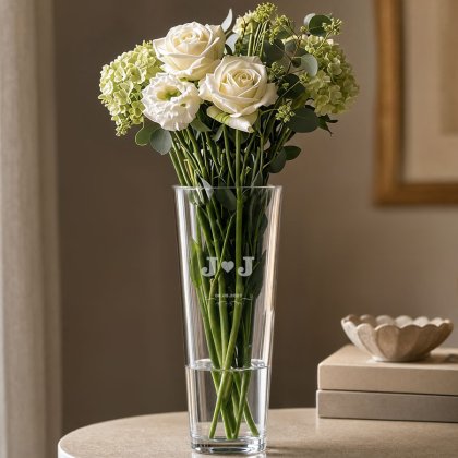 Personalised Monogram Conical Vase - Photo 2