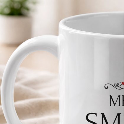 Personalised Pair of Mr and Mrs Mug Set Photo 4