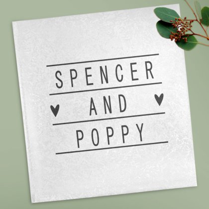 Personalised Photo Album - Couples