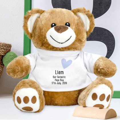 Personalised Teddy Bear - Our Page Boy