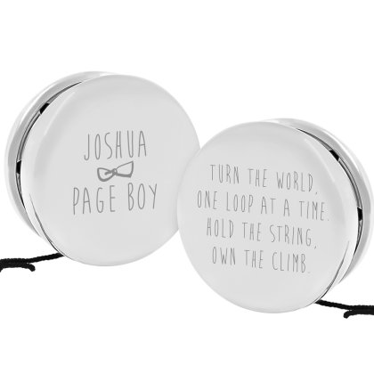 Personalised Wedding YoYo Photo 2