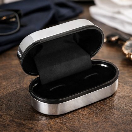 Heritage Wedding Engraved Cufflink Box